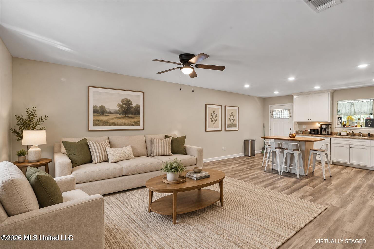 210 Buddy Finch Road Lucedale, MS 39452 - Photo 8 of 22 Living Room - Virtually Staged