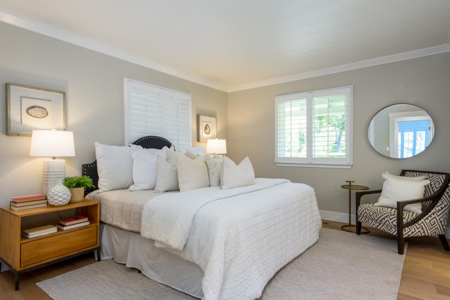 1990 Los Altos Drive San Mateo, CA 94402 - Photo 12 of 34 a bedroom with bed and a window