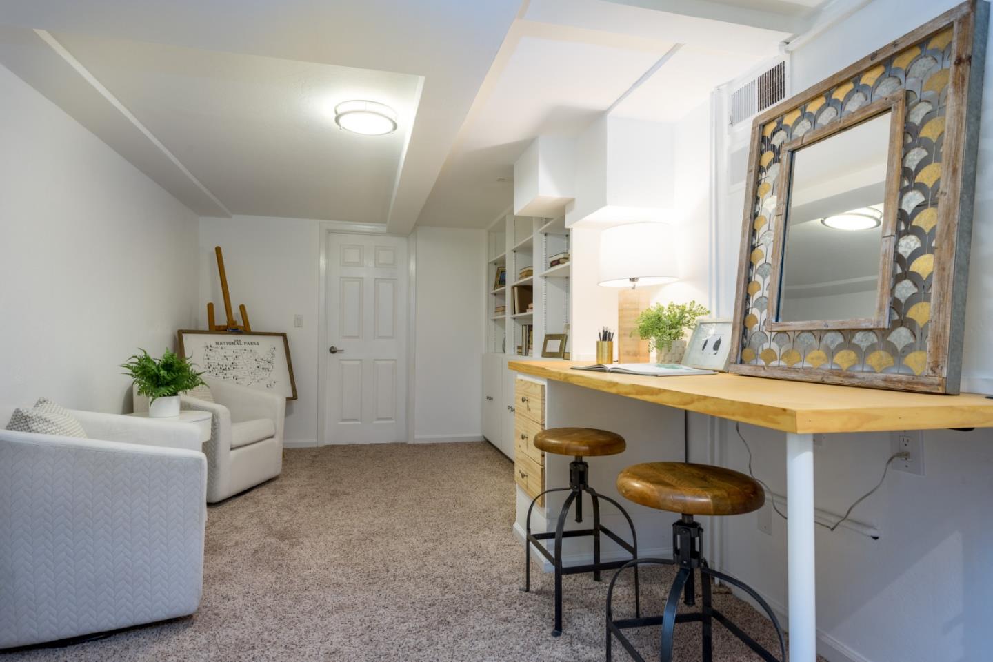 1990 Los Altos Drive San Mateo, CA 94402 - Photo 24 of 34 a room with a table chairs and a kitchen