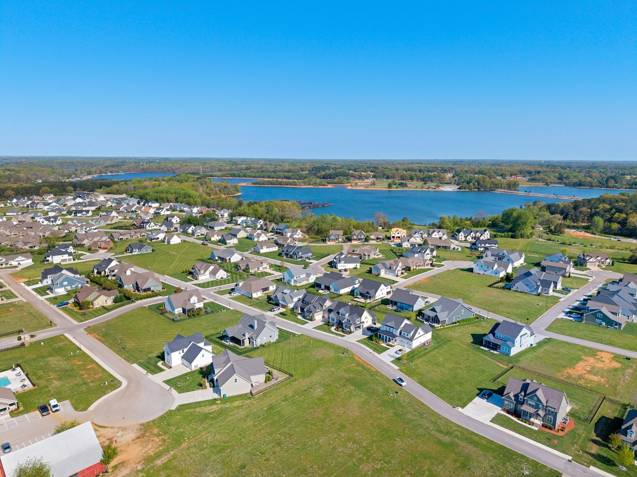 49 Why Worry Lane Winchester, TN 37398 - Photo 59 of 67 an aerial view of residential houses with outdoor space