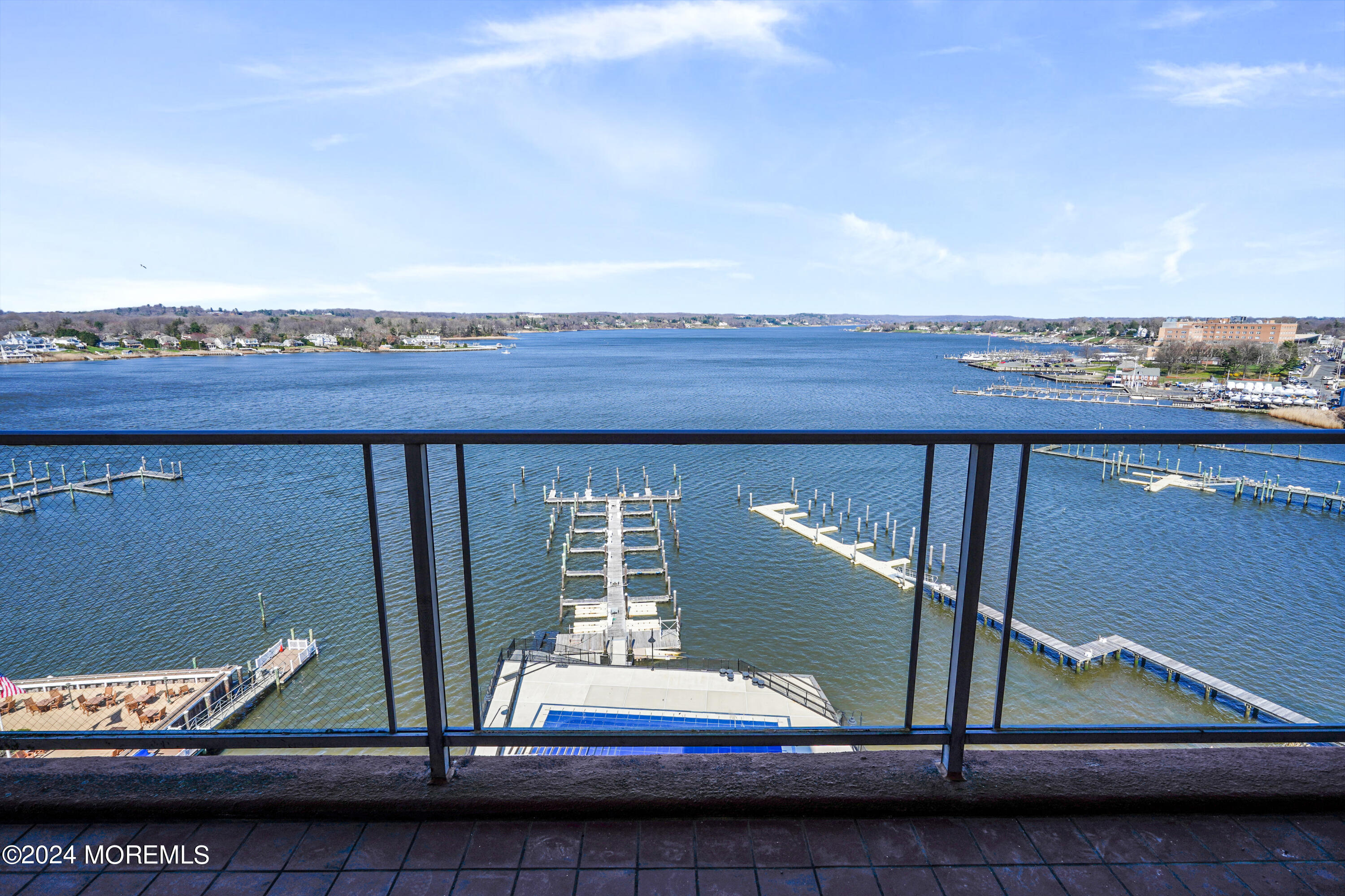 28 Riverside Avenue, Unit 8N Red Bank, NJ 07701 - Photo 24 of 30 a view of balcony with two chairs