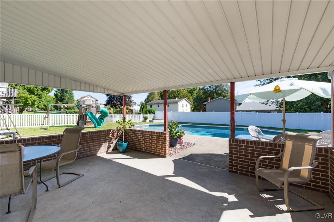 3248 Garrett Road Bethlehem, PA 18017 - Photo 30 of 40 a patio with table and chairs