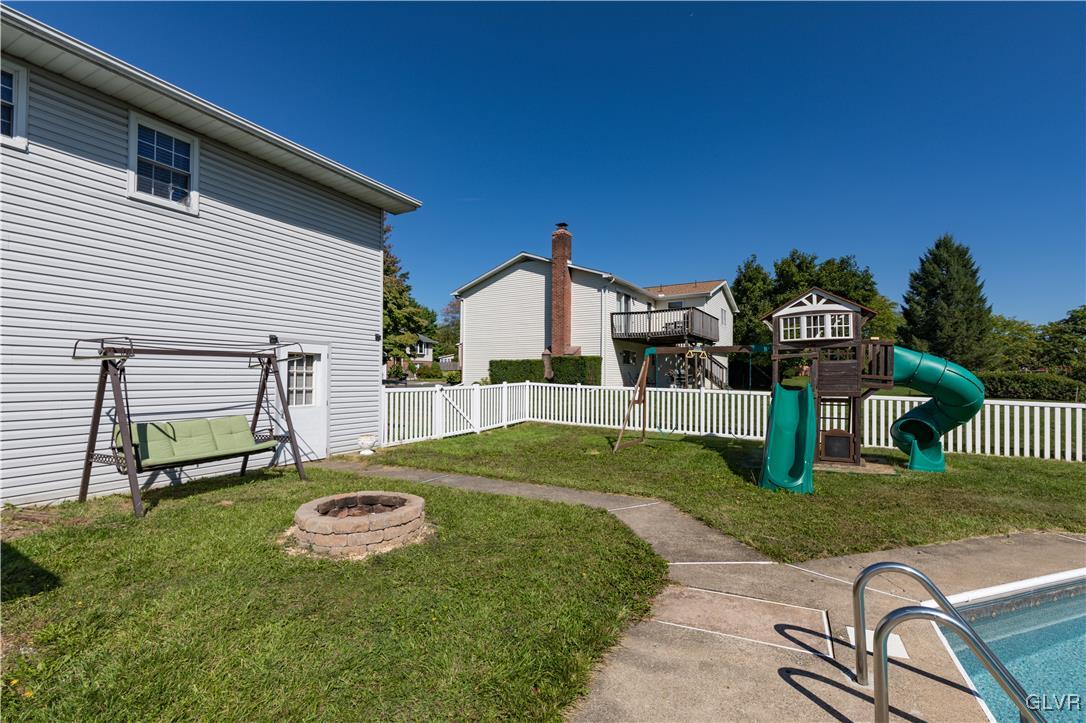 3248 Garrett Road Bethlehem, PA 18017 - Photo 31 of 40 a view of a house with backyard and porch