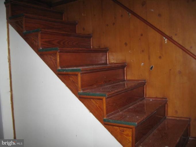 The REAL wood floors and stairs.