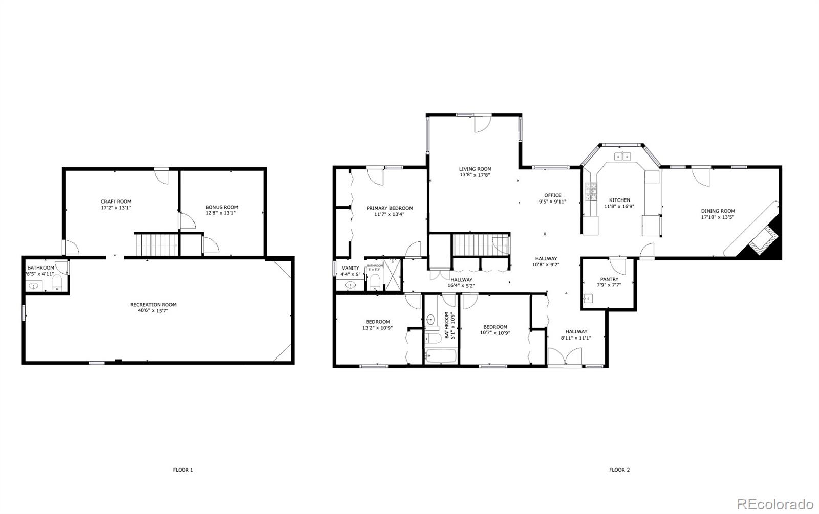 1340 Deerpath Trail Franktown, CO 80116 - Photo 44 of 44 a picture of a floor plan