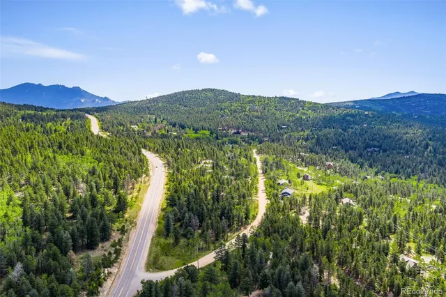 a view of an lush green mountain