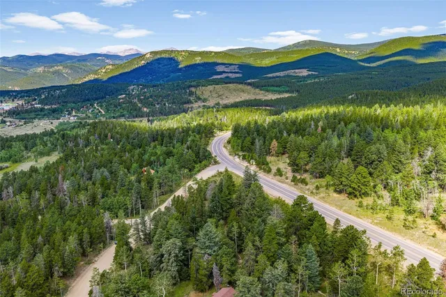 a view of mountain view with a lake view