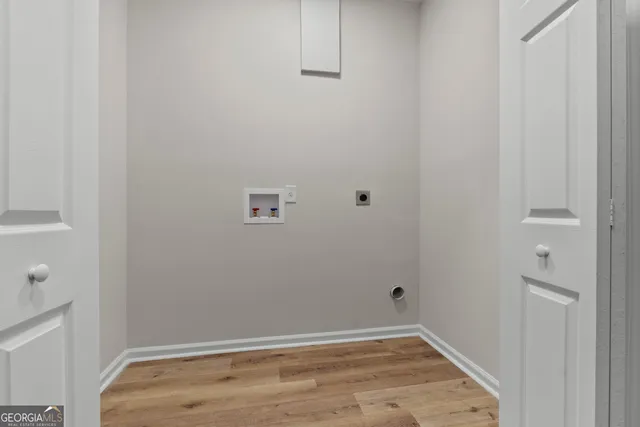 wooden floor in an empty room