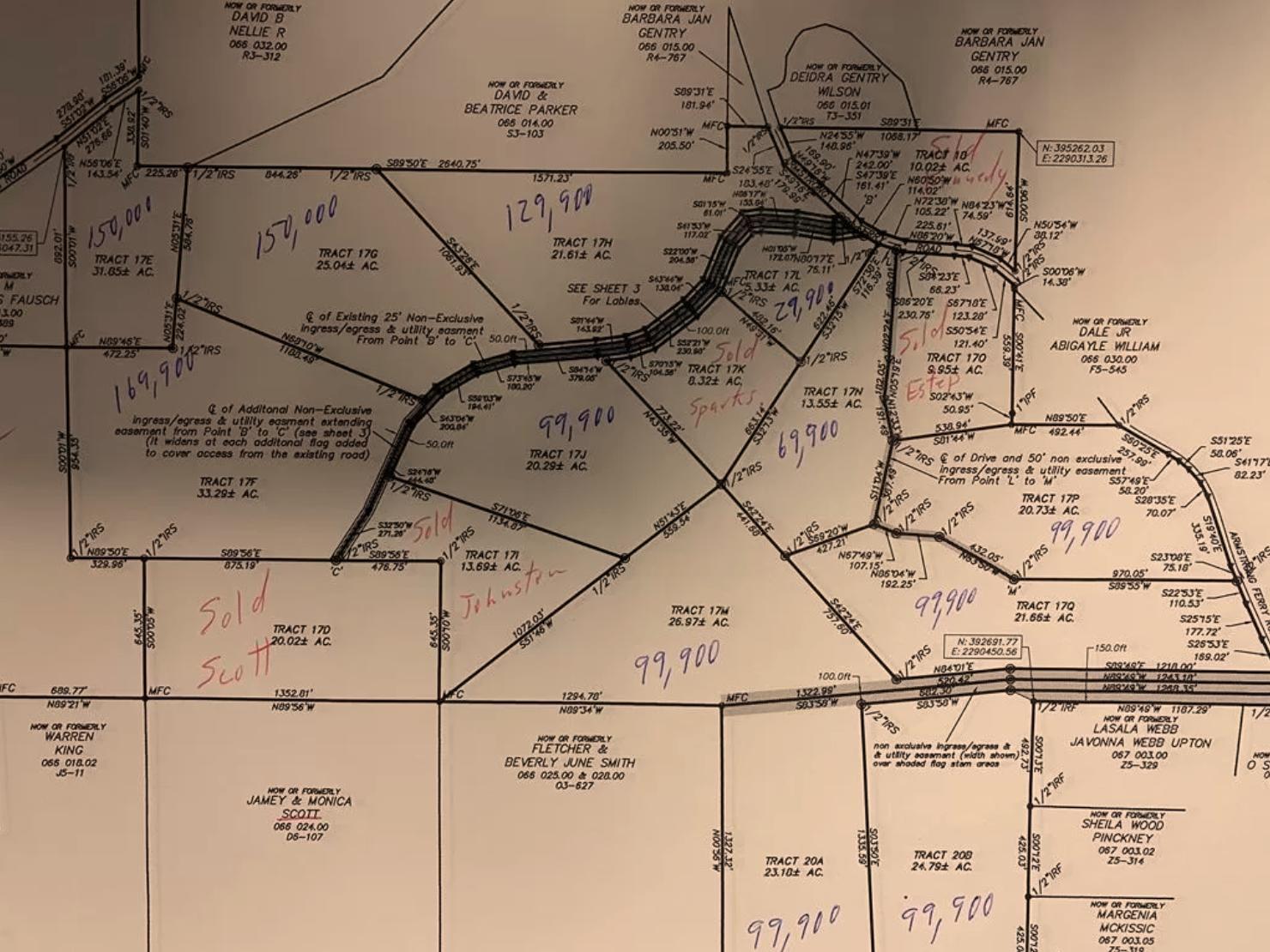 Tract 17 N Armstrong Ferry Rd.