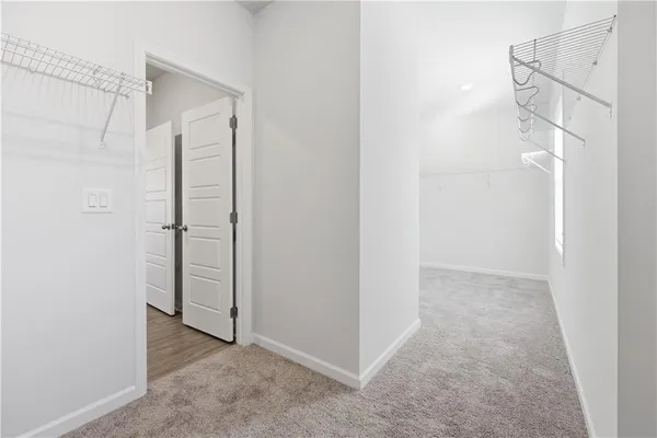 a view of bathroom with shower