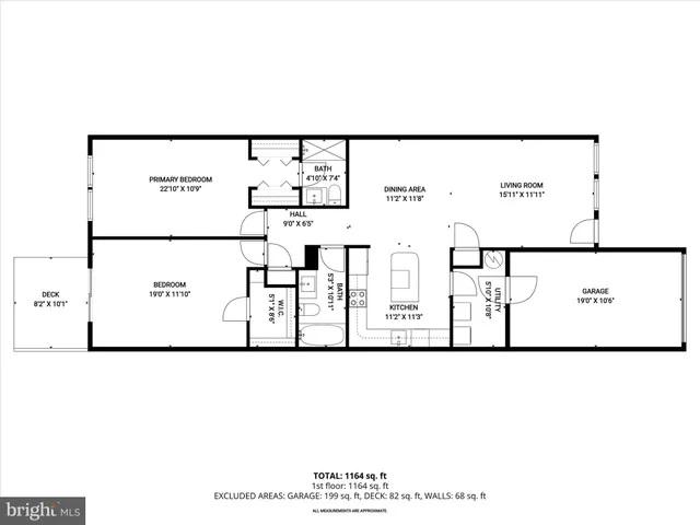 a view of field and trees in the background