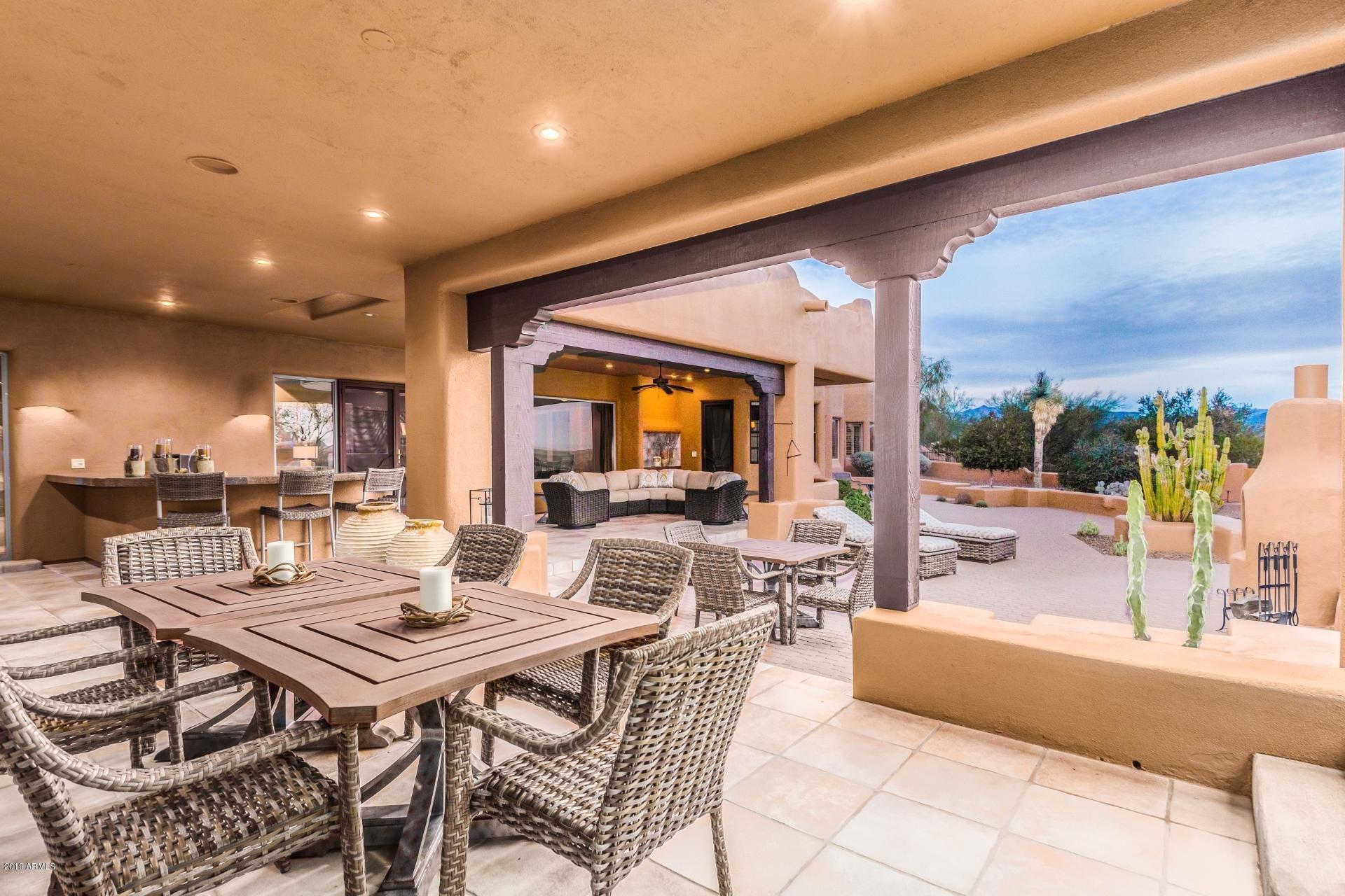 18415 East Flicker Drive Rio Verde, AZ 85263 - Photo 44 of 73 OUT DOOR DINING AREA