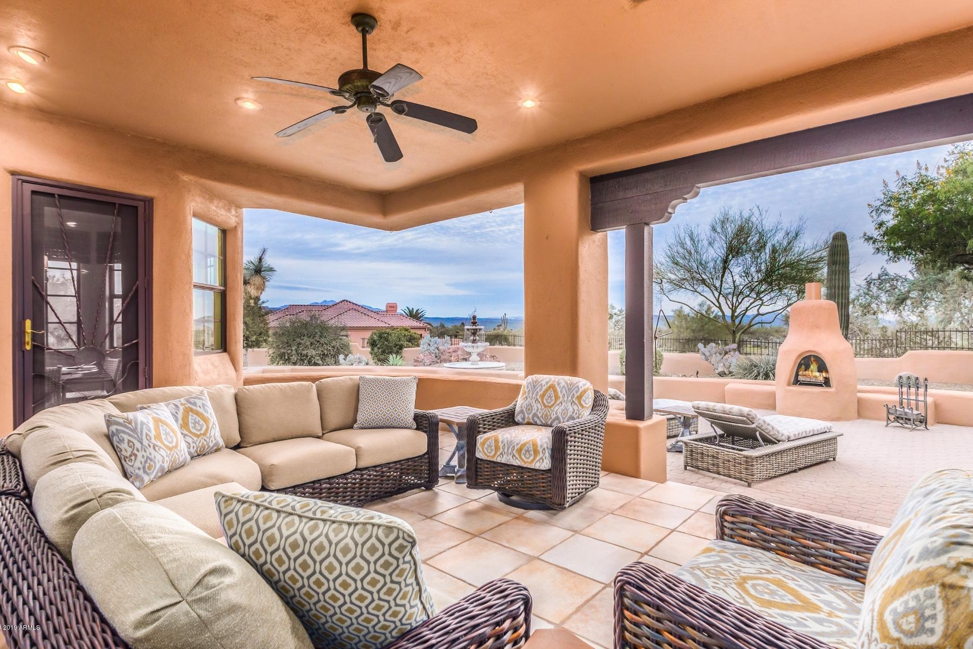 18415 East Flicker Drive Rio Verde, AZ 85263 - Photo 49 of 73 SEATING ON PATIO