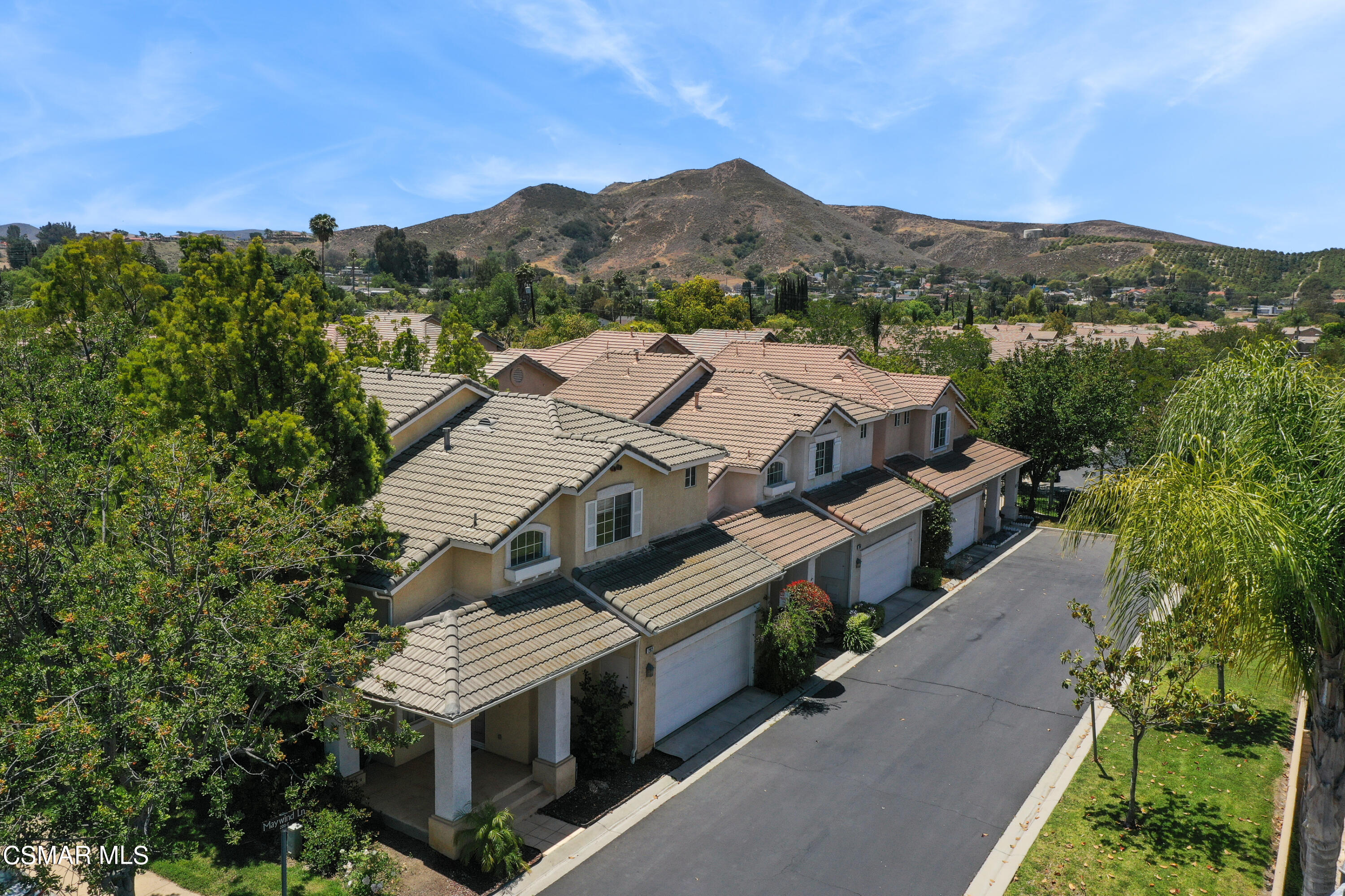 292 Maywind Lane Simi Valley, CA 93065 - Photo 2 of 41 an aerial view of a house with a mountain