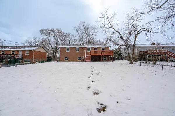 a view of outdoor space covered with snow