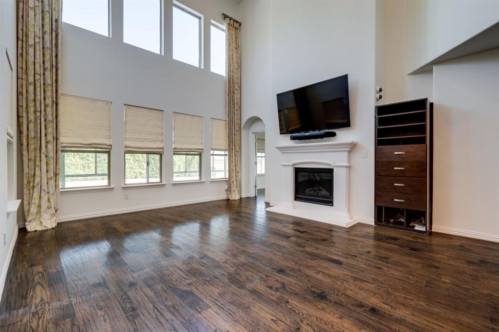 303 San Marcos Drive Irving, TX 75039 - Photo 7 of 33 a view of a livingroom with a flat screen tv and entryway