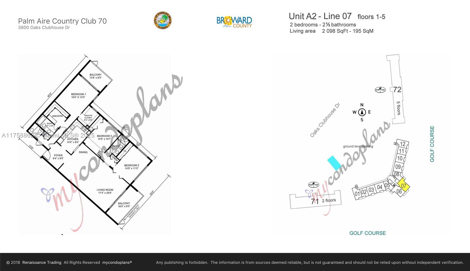 3800 Oaks Clubhouse Drive, Unit 307 Pompano Beach, FL 33069 - Photo 23 of 25