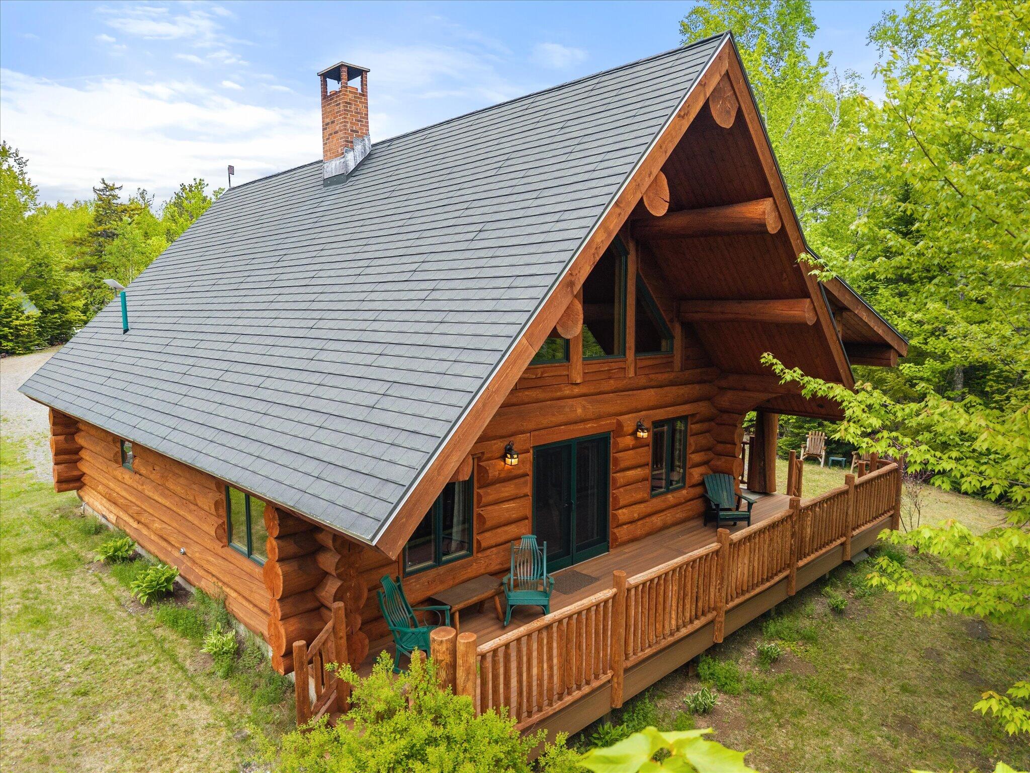 314 Atwood Pond Road Patten, ME 04765 - Photo 4 of 76 Metal Shingles on Home...