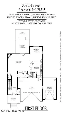 $475,000 | 305 3rd Street, Aberdeen, NC 28315