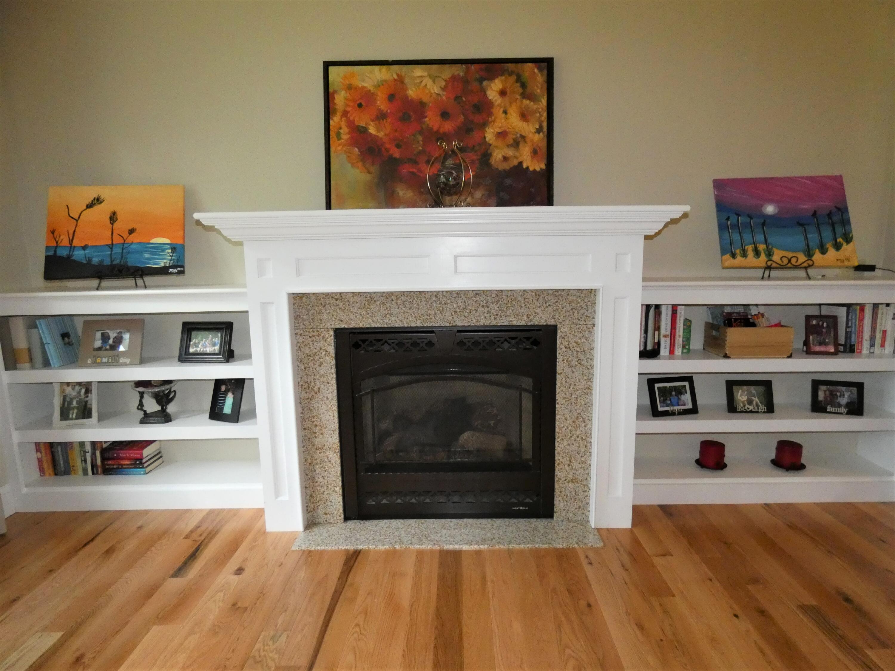 199 Bruce Hill Road Cumberland Center, ME 04021 - Photo 25 of 47 Gas Fireplace & Built-ins