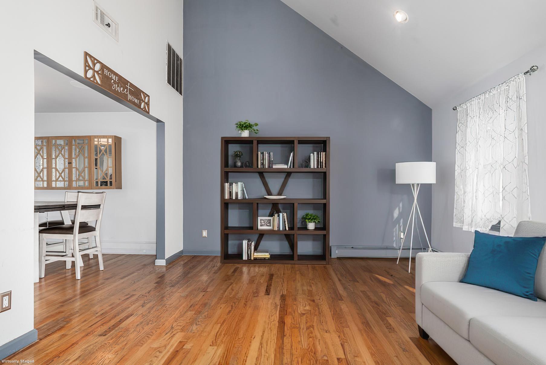 224 Roses Mill Road Milford, CT 06460 - Photo 9 of 30 a living room with furniture and wooden floor