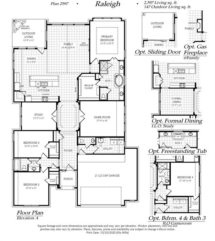 7725 Dibble Avenue Joshua, TX 76058 - Photo 24 of 24 Raleigh Floorplan
