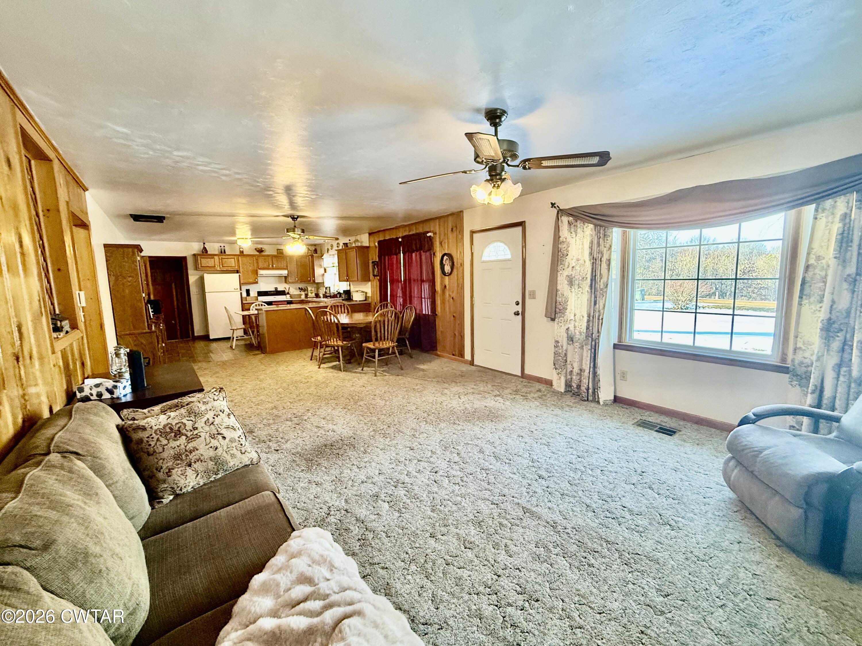 5389 Rives Mt Pelia Road Rives, TN 38253 - Photo 15 of 19 a living room with furniture and a large window