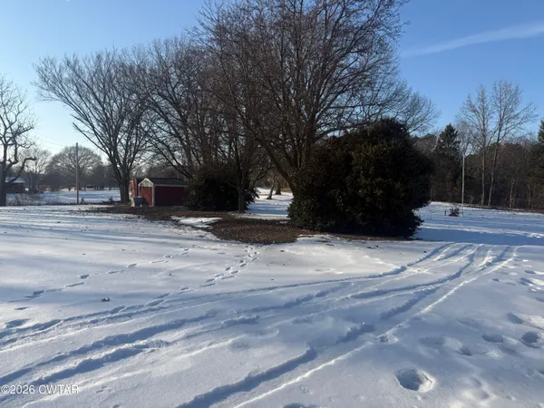 a view of outdoor space with trees