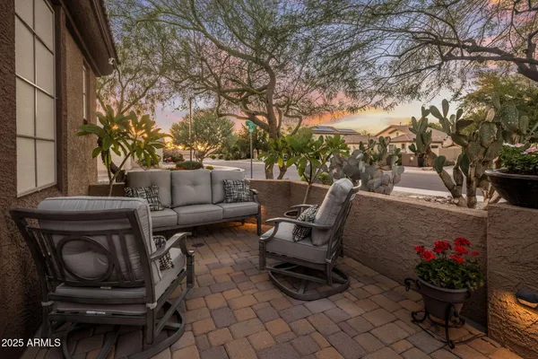 a view of outdoor space and patio