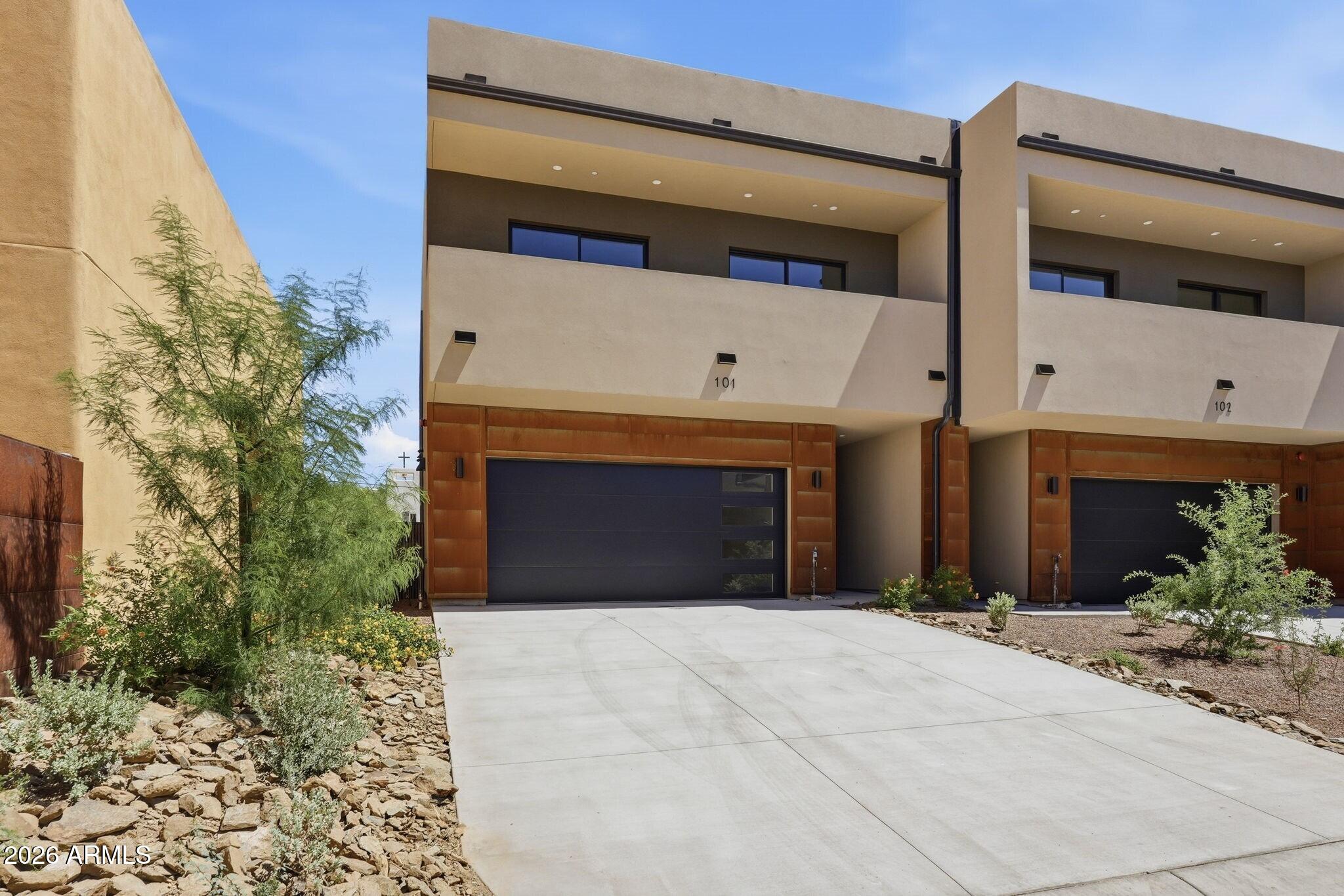 6525 East Cave Creek Road, Unit 101 Cave Creek, AZ 85331 - Photo 3 of 35 003_Exterior Front Garage