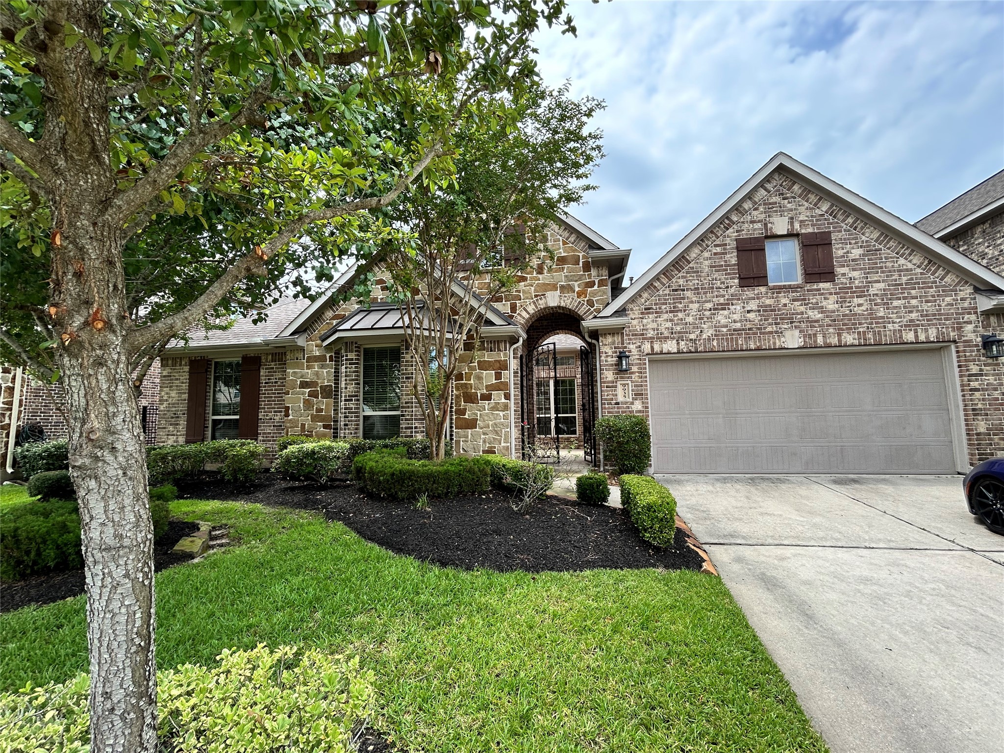 9935 Kirkstone Terrace Drive Spring, TX 77379 - Photo 3 of 49 FULL Brick and stone exterior