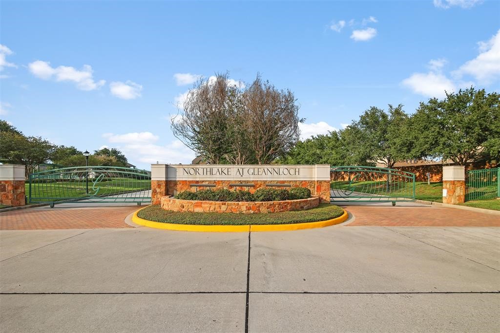 9935 Kirkstone Terrace Drive Spring, TX 77379 - Photo 46 of 49 Gated entrance to Northlake at Gleannloch Farms with lake and sidewalks surrounding.