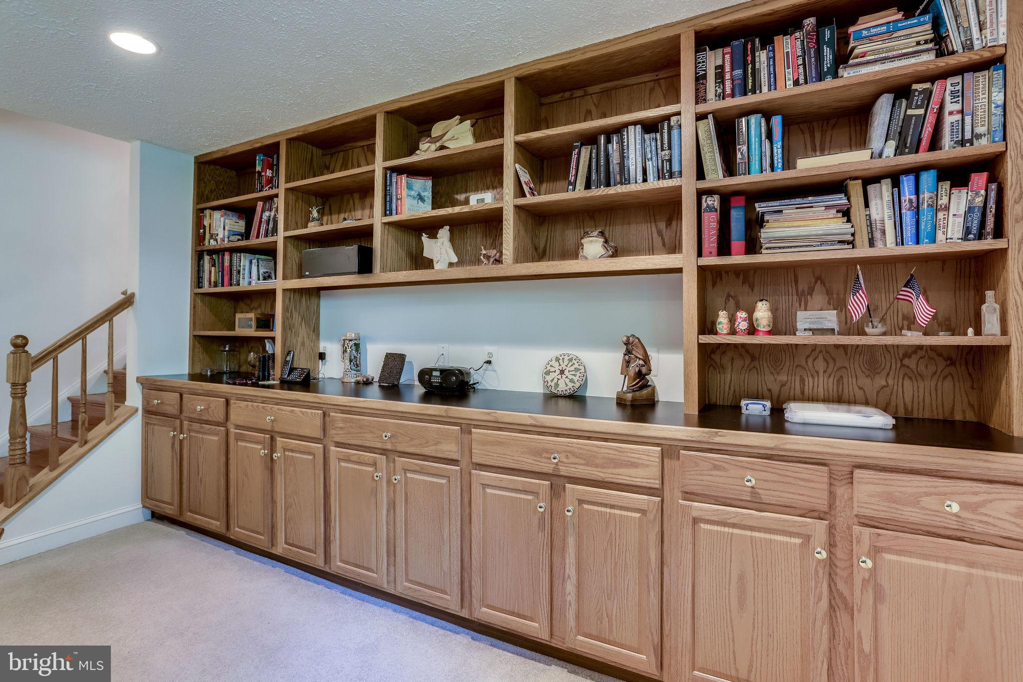 1905 Buckthorn Lane Reston, VA 20191 - Photo 20 of 52 Family Room Bookcases
