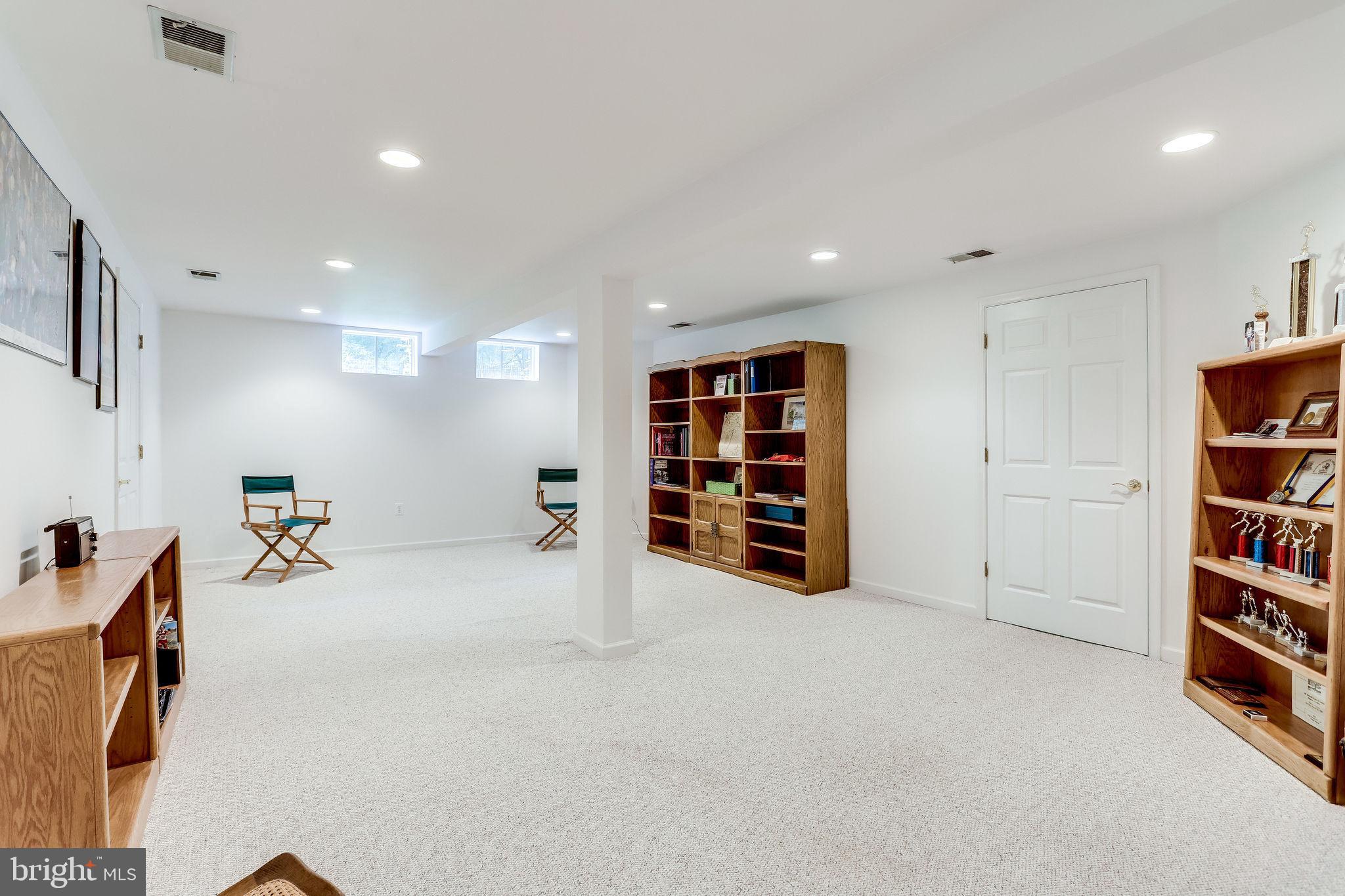 1905 Buckthorn Lane Reston, VA 20191 - Photo 30 of 52 Lower Level Recreation Room with Storage Closets