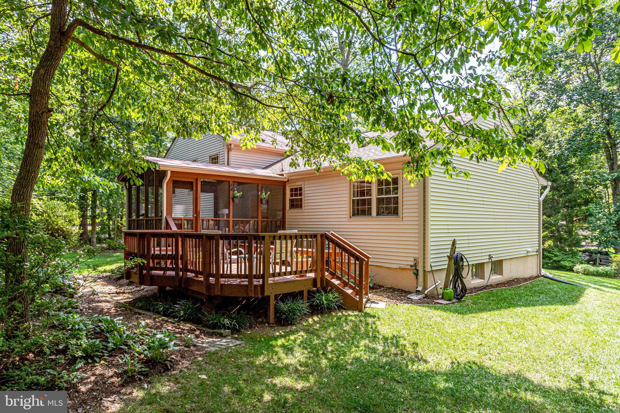 1905 Buckthorn Lane Reston, VA 20191 - Photo 42 of 52 View of Deck & Screen-in Porch