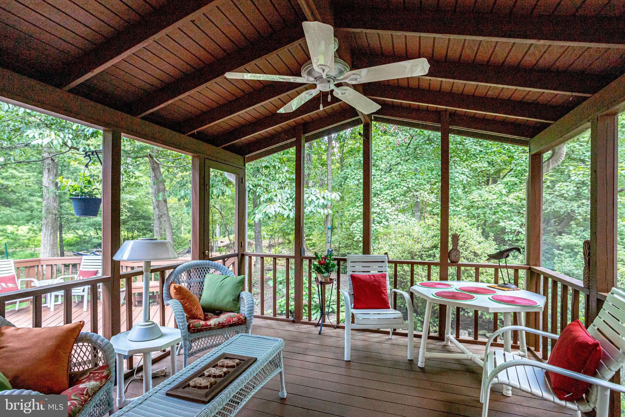 1905 Buckthorn Lane Reston, VA 20191 - Photo 46 of 52 Screened-in Rear Deck