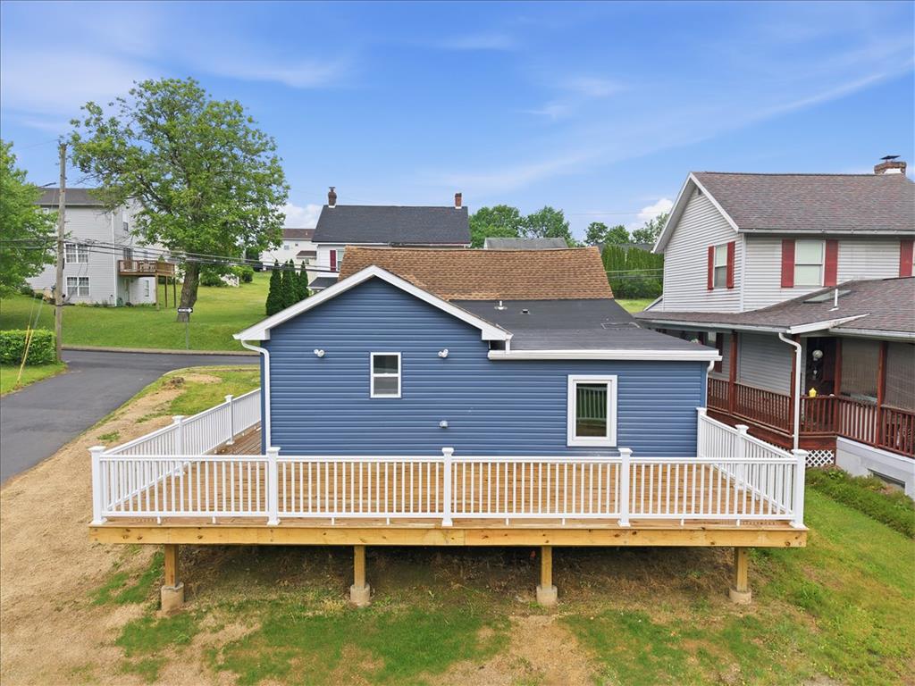 5641 North Coplay Road Whitehall, PA 18052 - Photo 55 of 68 A newly constructed back deck provides ample space for outdoor enjoyment.