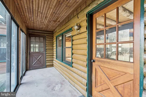 a view of an entryway