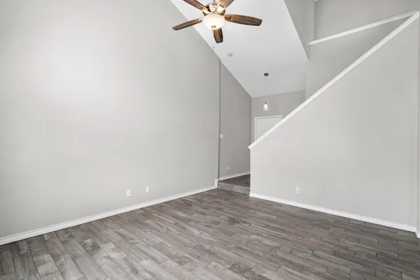 wooden floor in an empty room