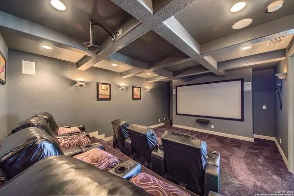 a outdoor living space with furniture and a potted plant