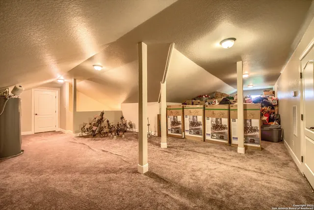 a view of yard with trees