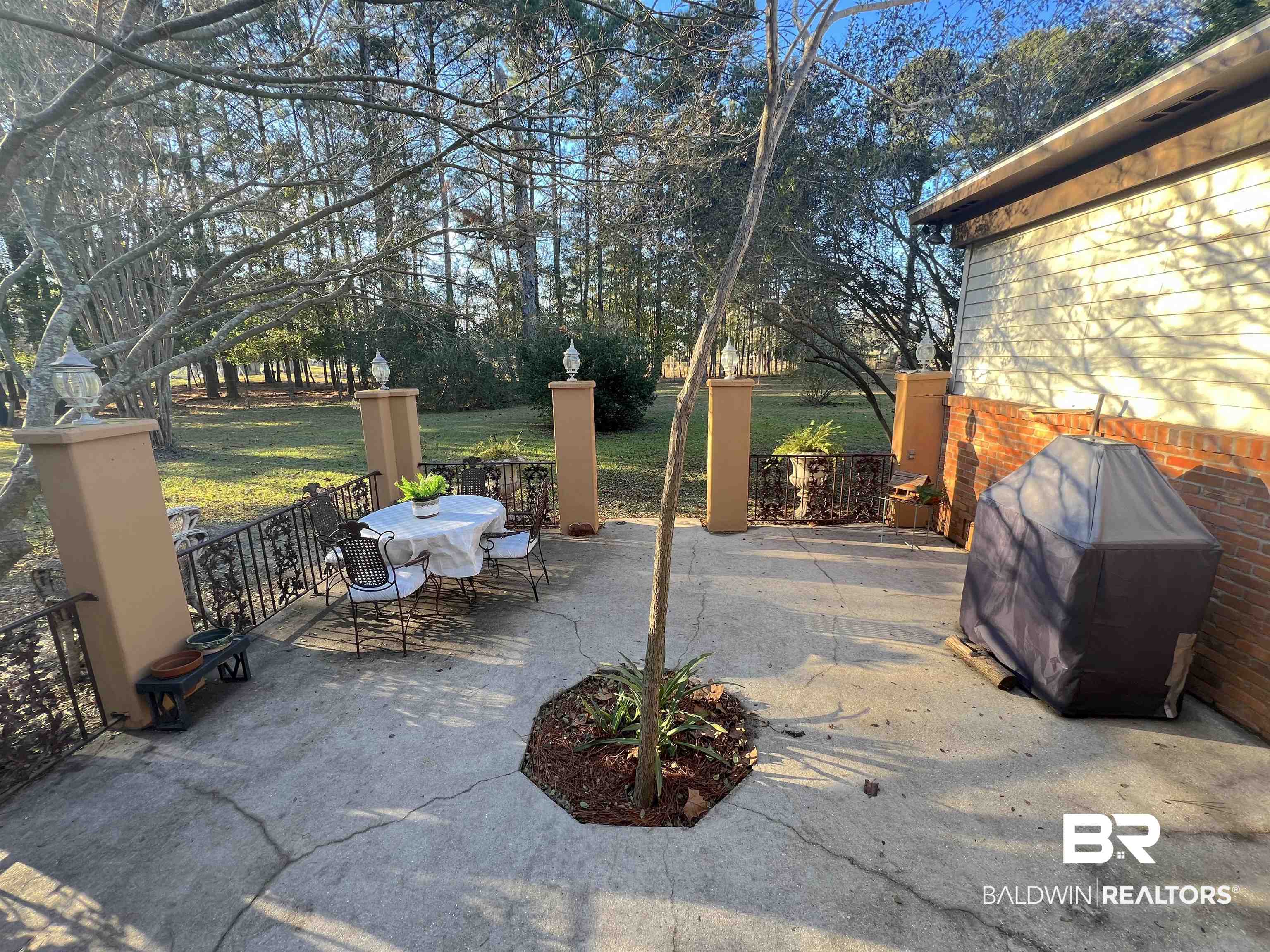 13301 A Hugh Fort Road Grand Bay, AL 36541 - Photo 20 of 34 View of patio / terrace with a grill