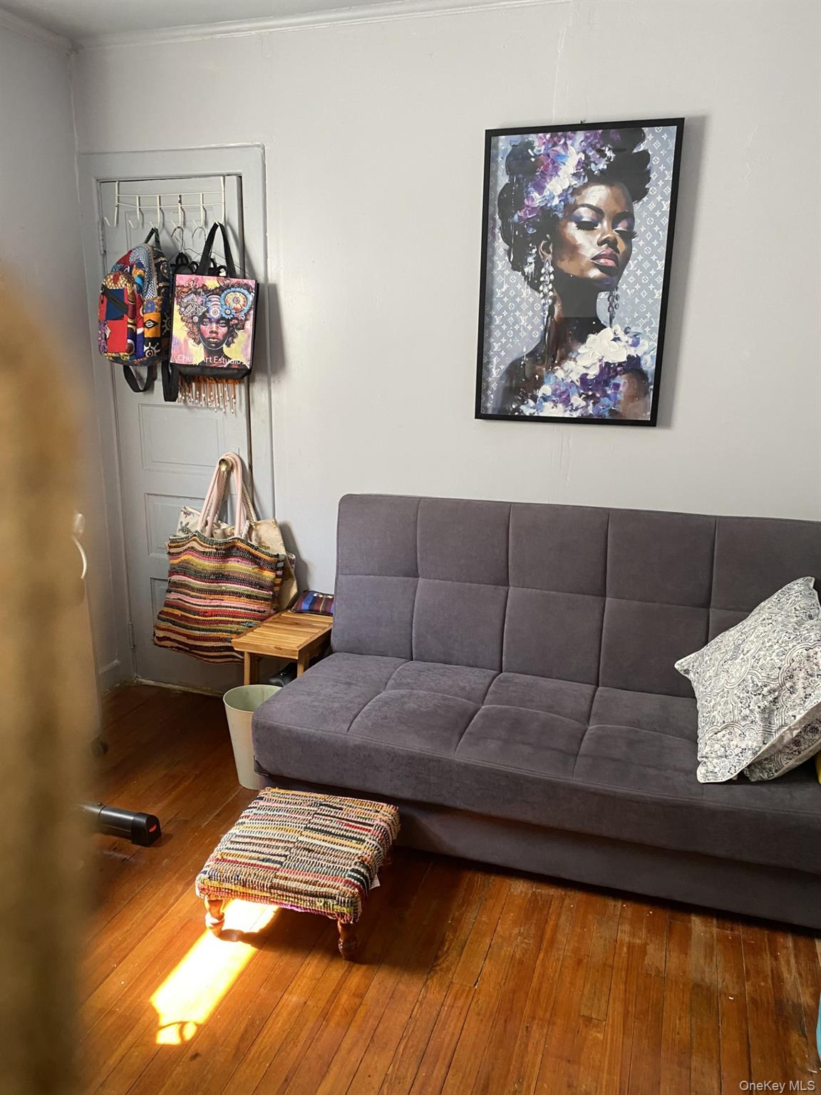 145-24 223rd Street Queens, NY 11413 - Photo 16 of 16 a living room with furniture and wooden floor