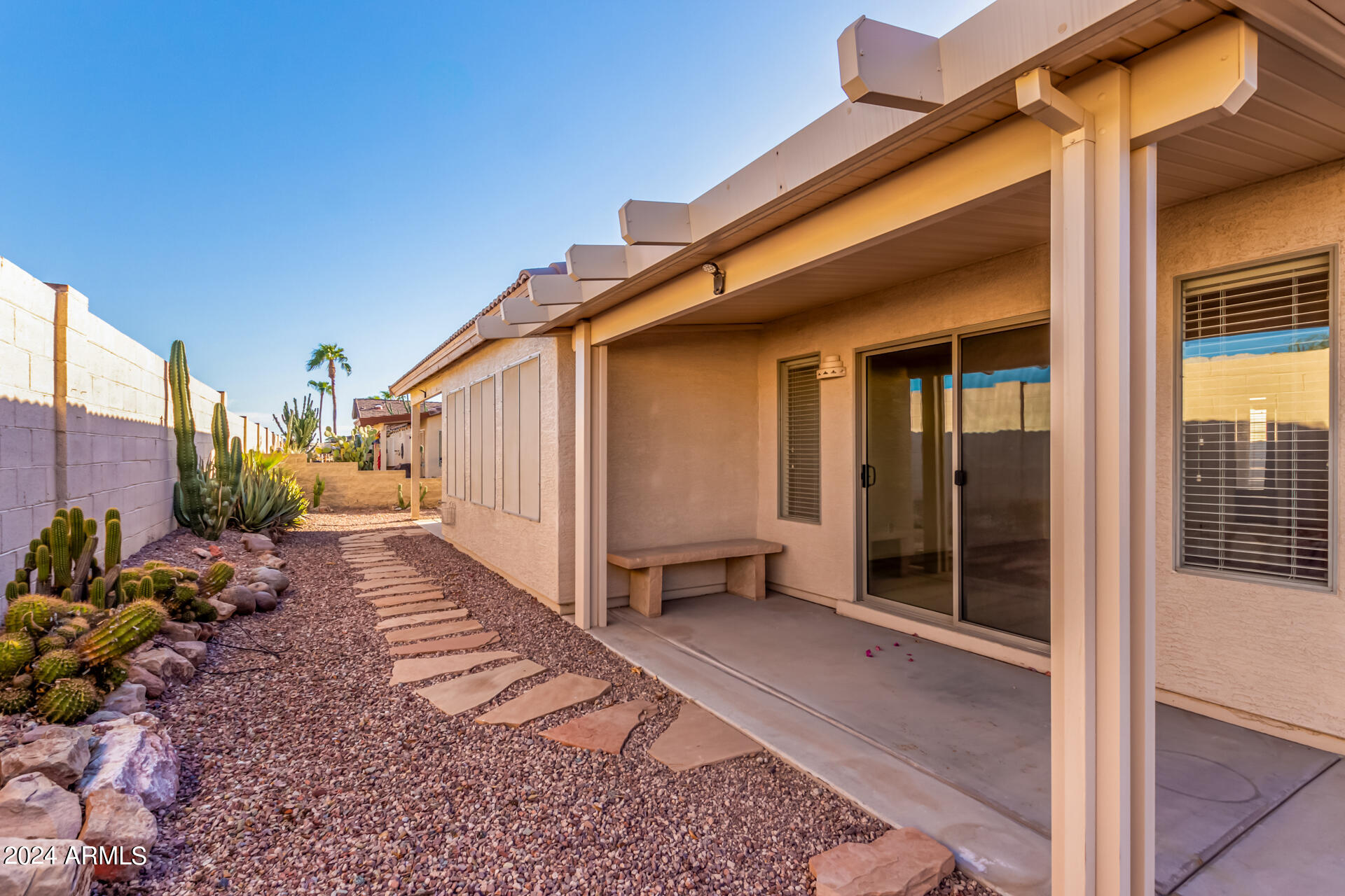2101 South Meridian Road, Unit 172 Apache Junction, AZ 85120 - Photo 33 of 43 a house view with a backyard space