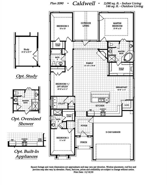 1370 Chisos Way Forney, TX 75126 - Photo 19 of 19 Floor Plan