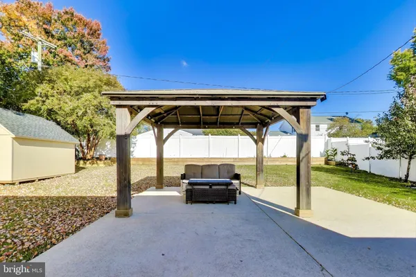 a view of outdoor space with seating