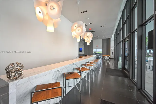 a outdoor space with furniture