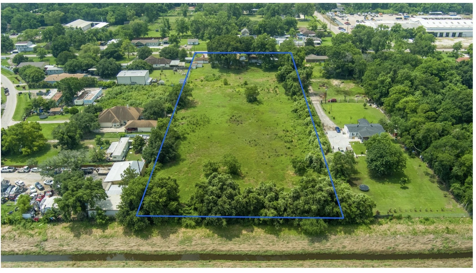 3240 Brownie Campbell Road Houston, TX 77086 - Photo 17 of 19 an aerial view of residential houses with outdoor space and trees