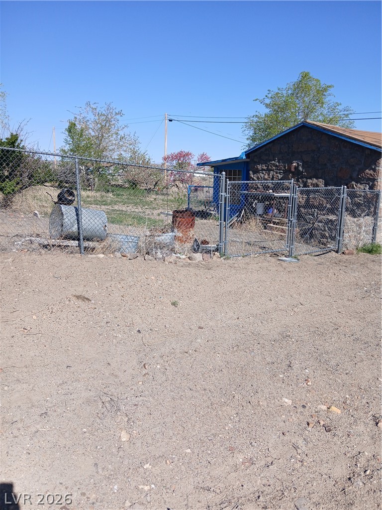 508 North Main Street Goldfield, NV 89013 - Photo 9 of 30 View of yard with a gate