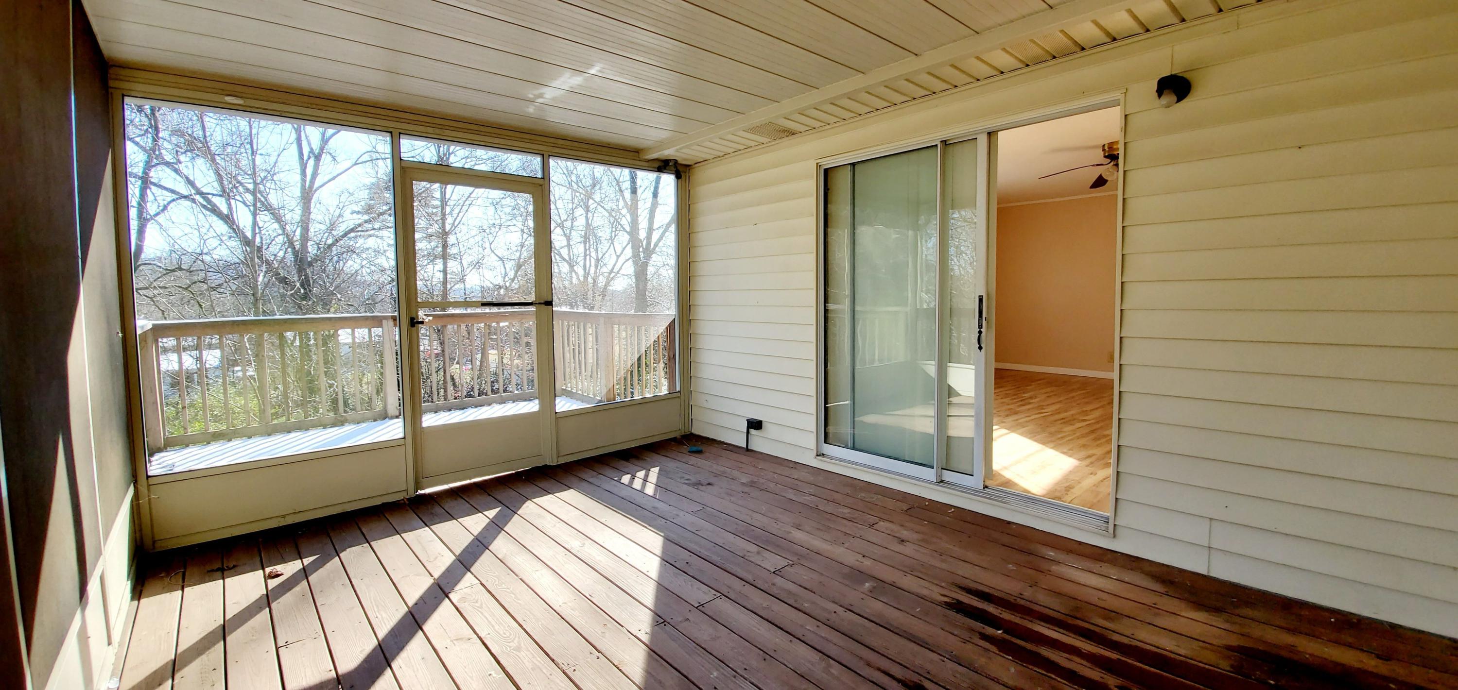 114 Alger Road Oak Ridge, TN 37830 - Photo 10 of 18 Screened Porch and Deck